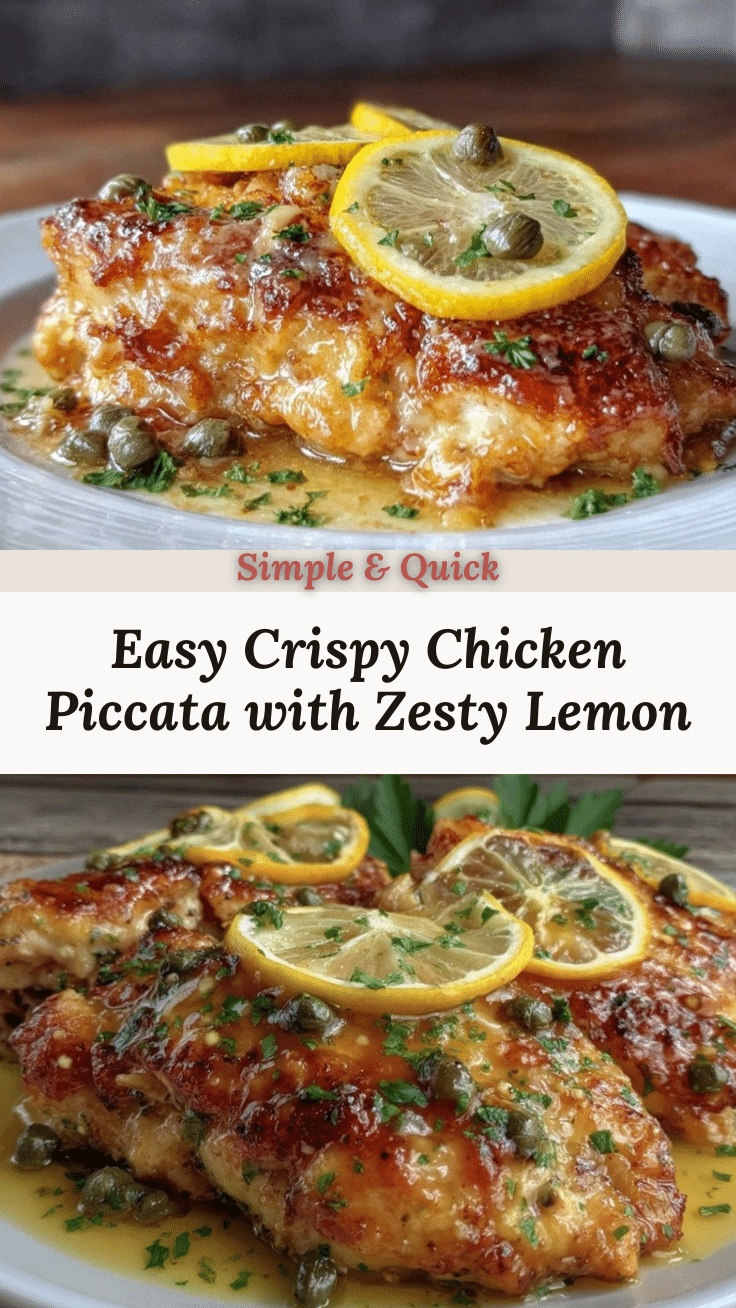 crispy chicken piccata recipe