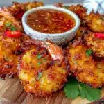 crispy coconut shrimp recipe - featured image