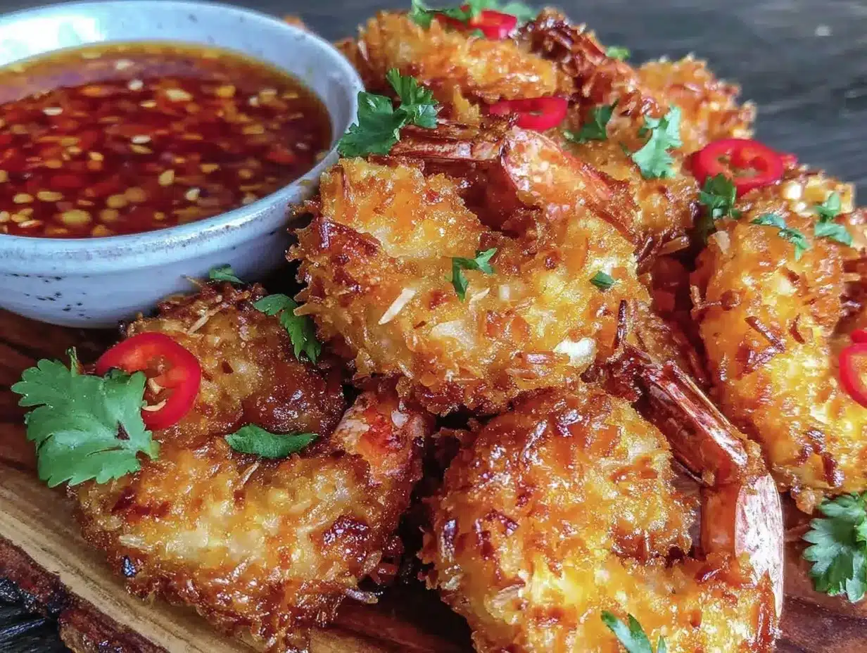 crispy coconut shrimp recipe preparation steps