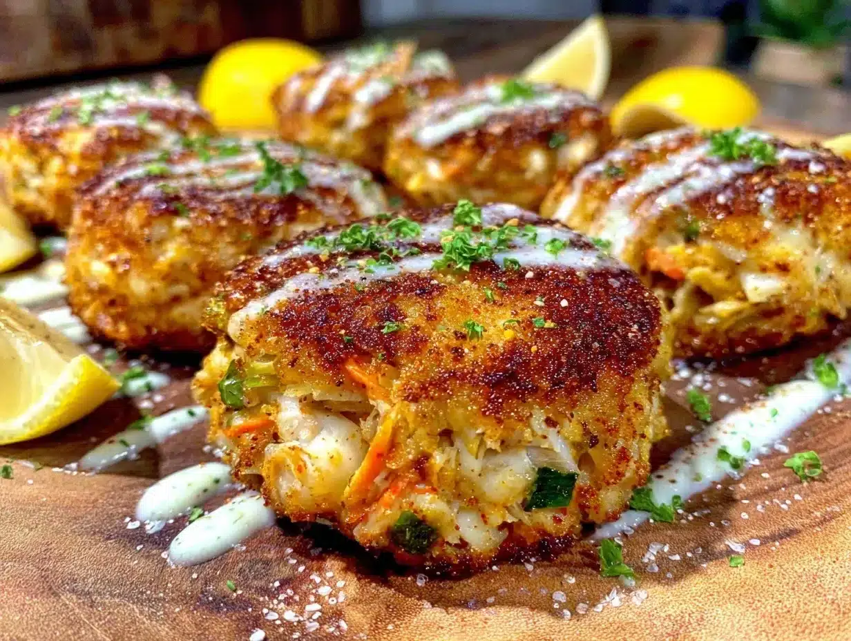 crispy crab cakes preparation steps