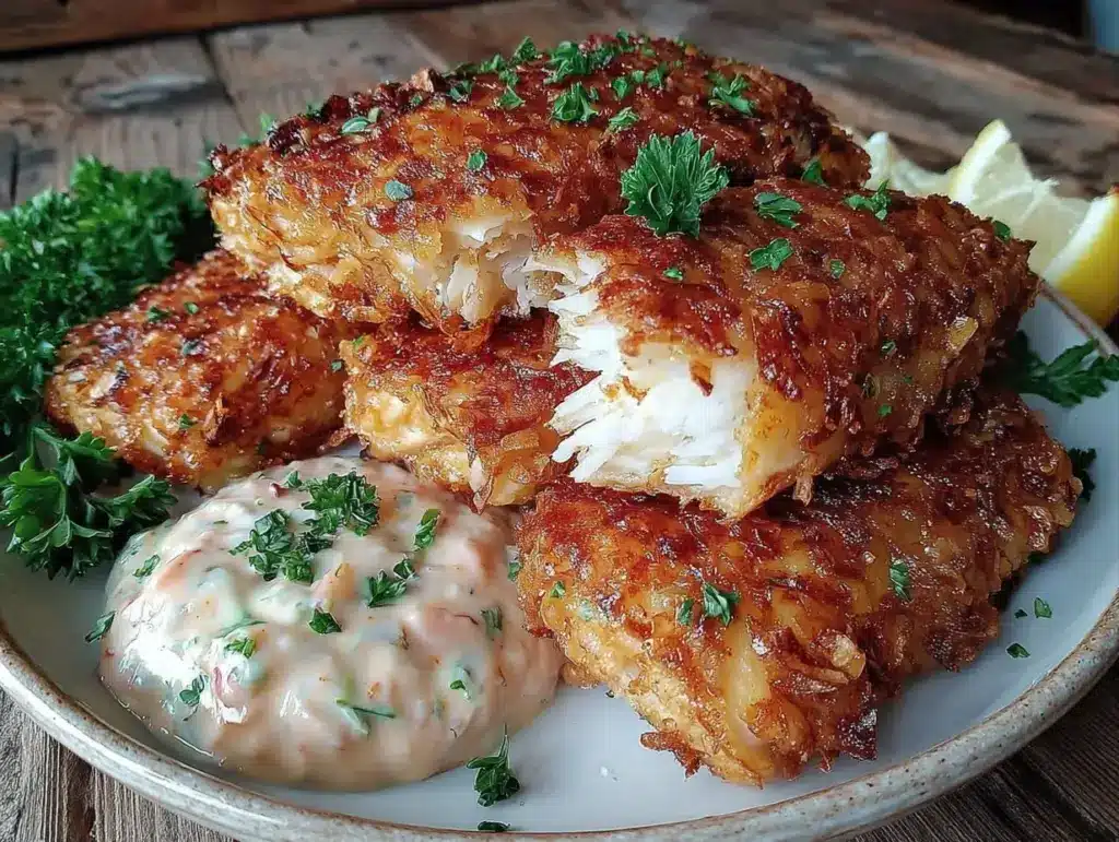 crispy fried catfish - featured image