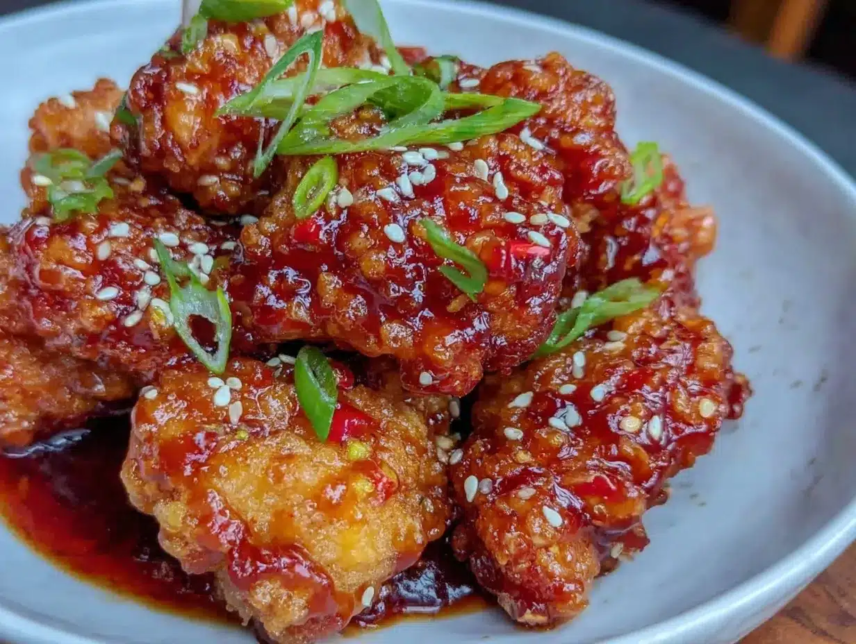 crispy general tsos chicken recipe preparation steps