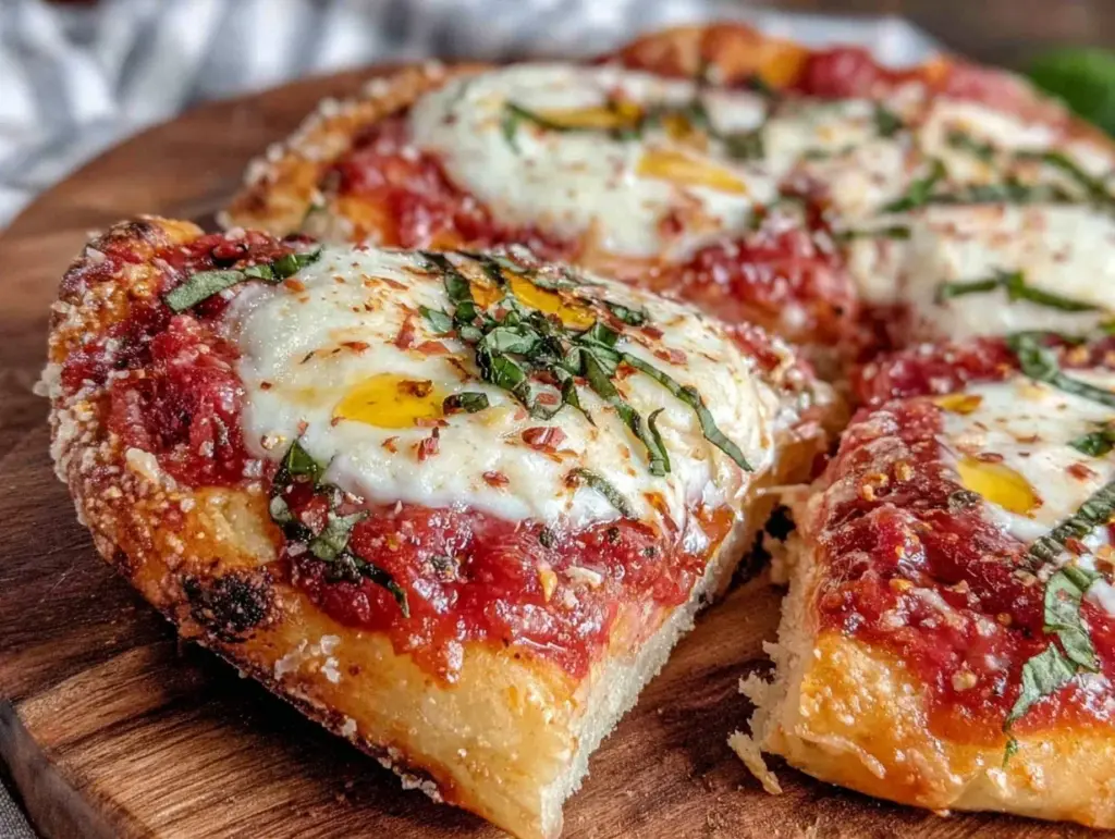 crispy Margherita pizza - featured image