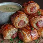 crispy pigs in a blanket recipe - featured image