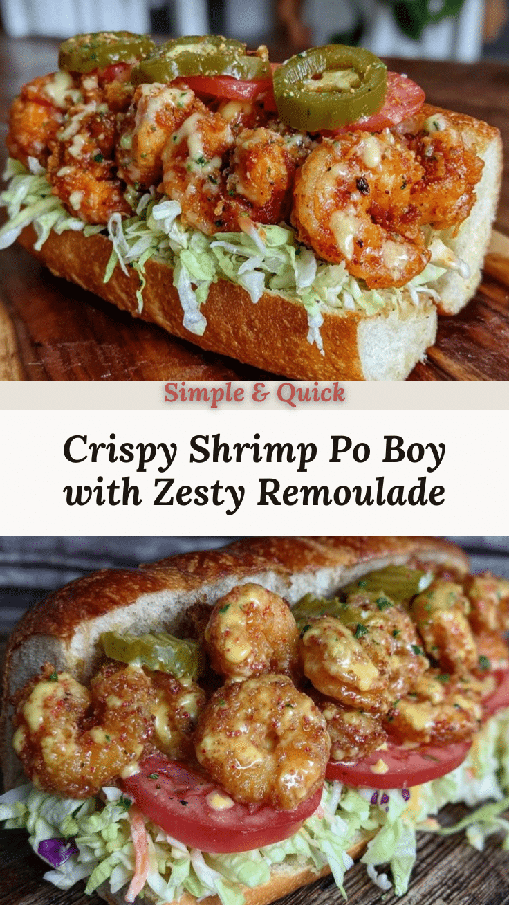crispy shrimp po boy sandwich recipe