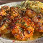 garlic butter shrimp scampi - featured image