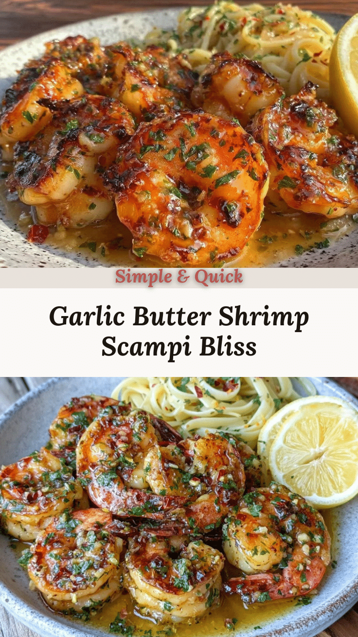 garlic butter shrimp scampi recipe