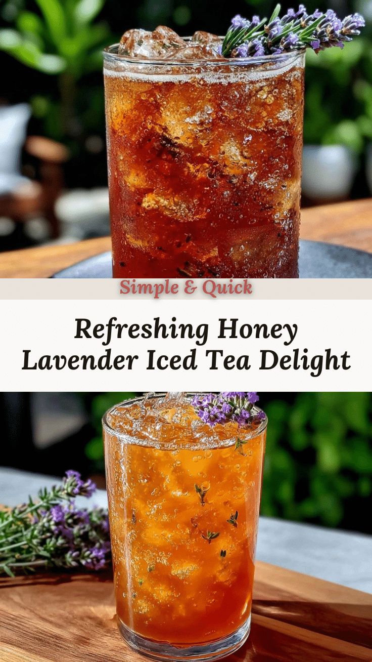 honey lavender iced tea recipe