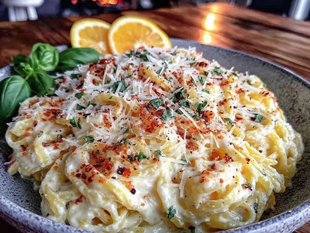 lemon ricotta pasta - featured image