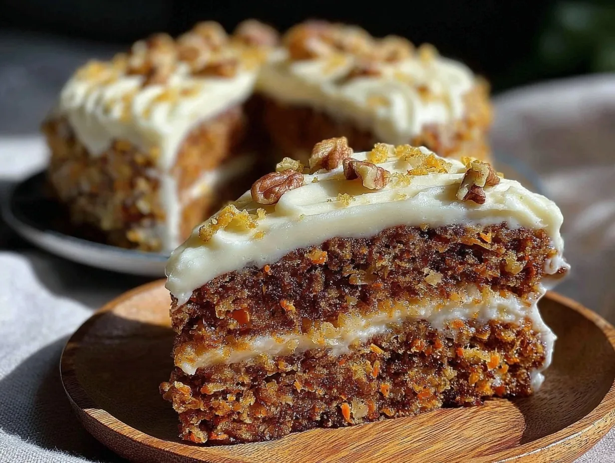 moist classic carrot cake preparation steps