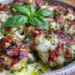 pesto chicken bake - featured image