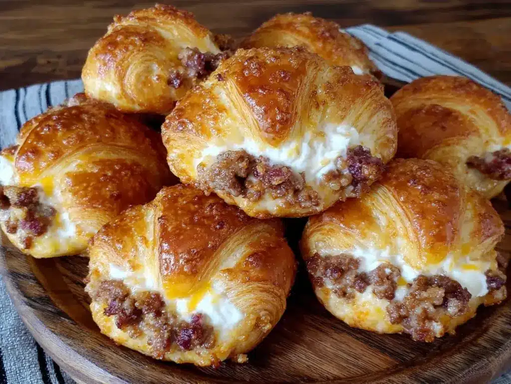 sausage cream cheese crescent rolls - featured image