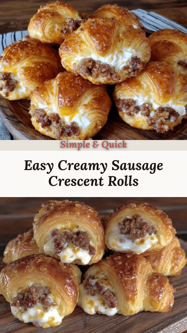 sausage cream cheese crescent rolls recipe