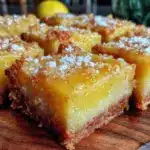 tangy lemon bars - featured image