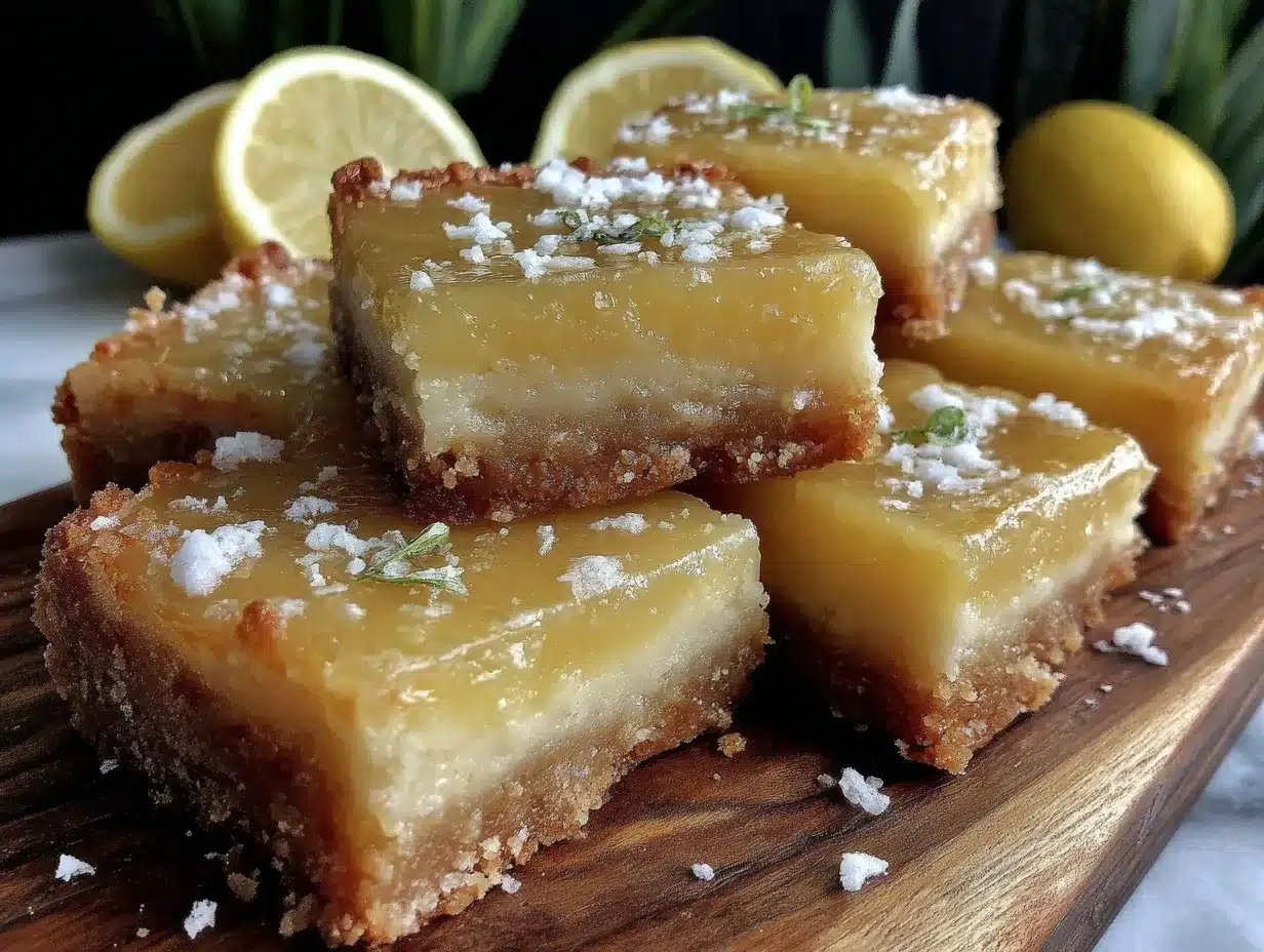 tangy lemon bars preparation steps