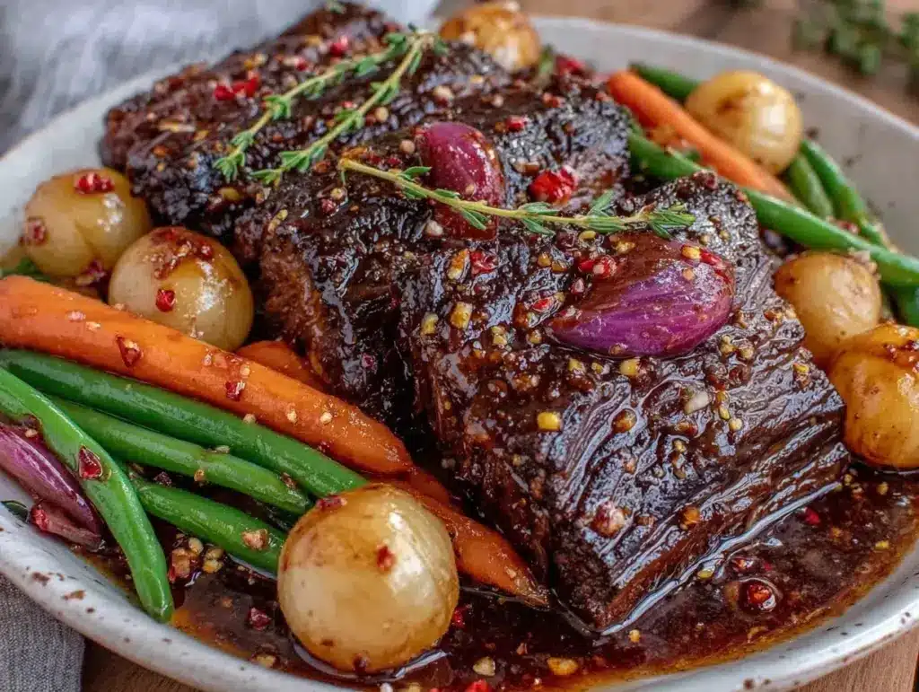 tender braised beef brisket - featured image