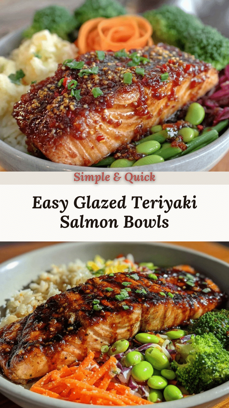 teriyaki salmon bowls recipe