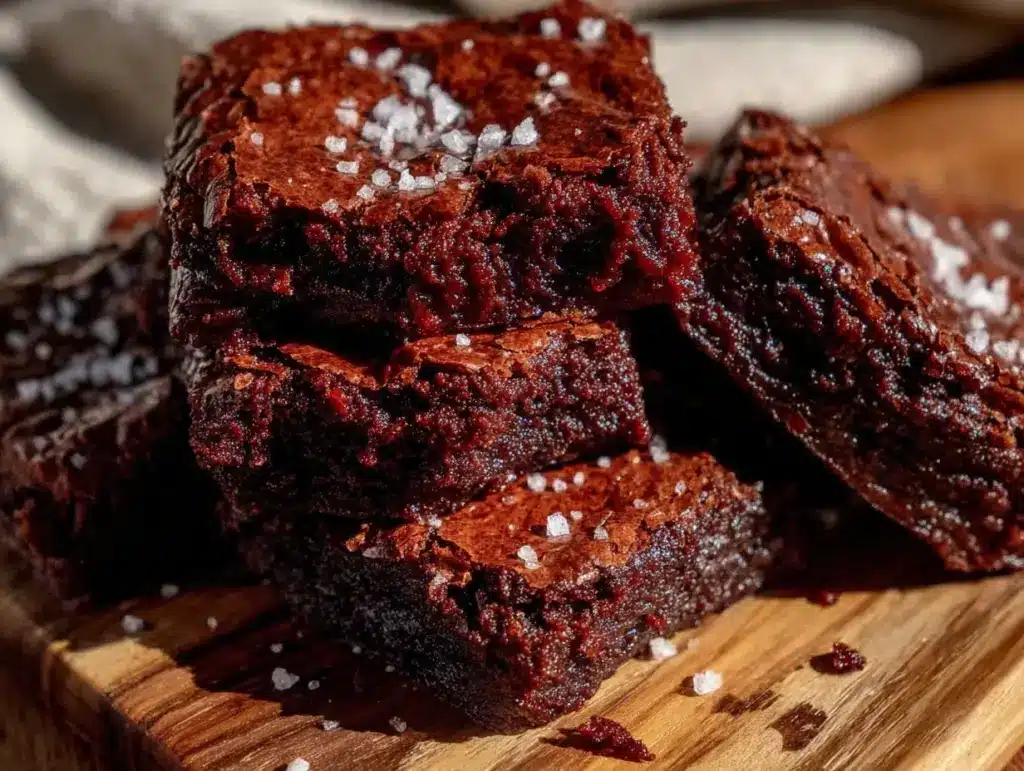 ultimate fudgy brownies recipe - featured image