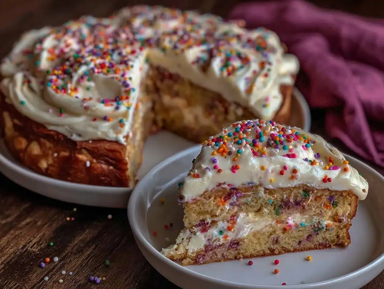 ultimate funfetti cake preparation steps