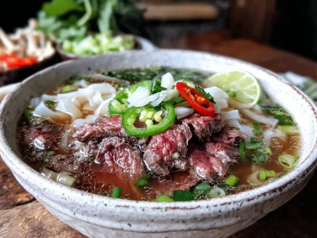 Vietnamese pho soup recipe - featured image