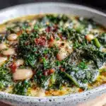 white bean kale soup - featured image