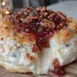 baked brie in puff pastry - featured image