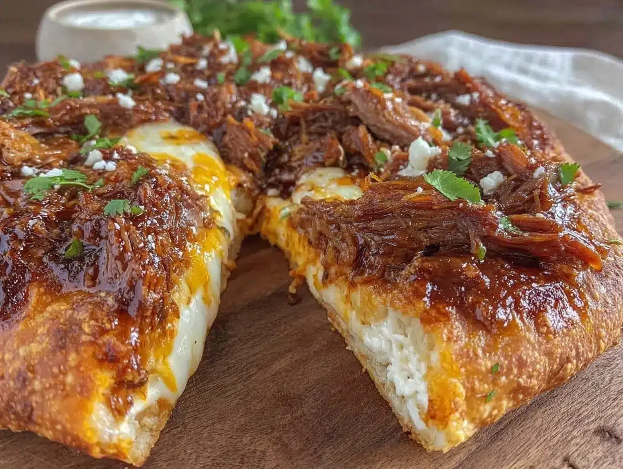 birria pizza preparation steps