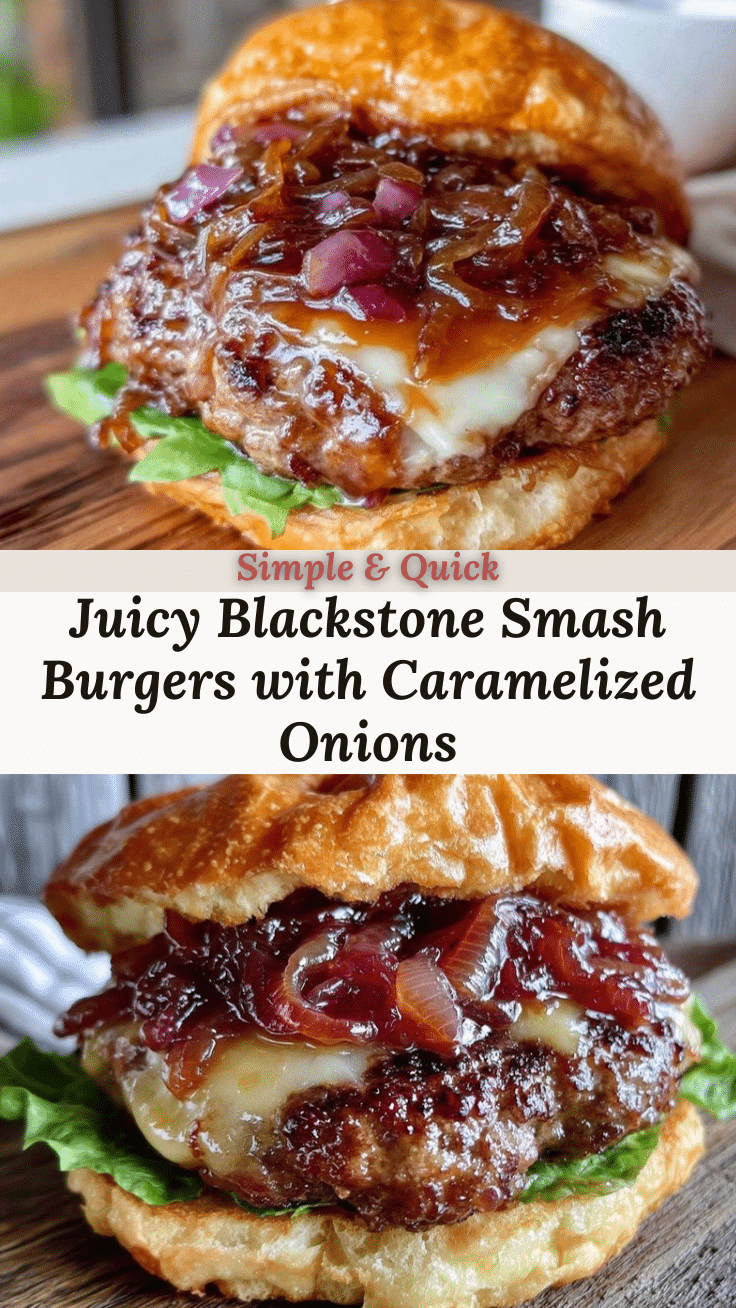 blackstone smash burgers recipe