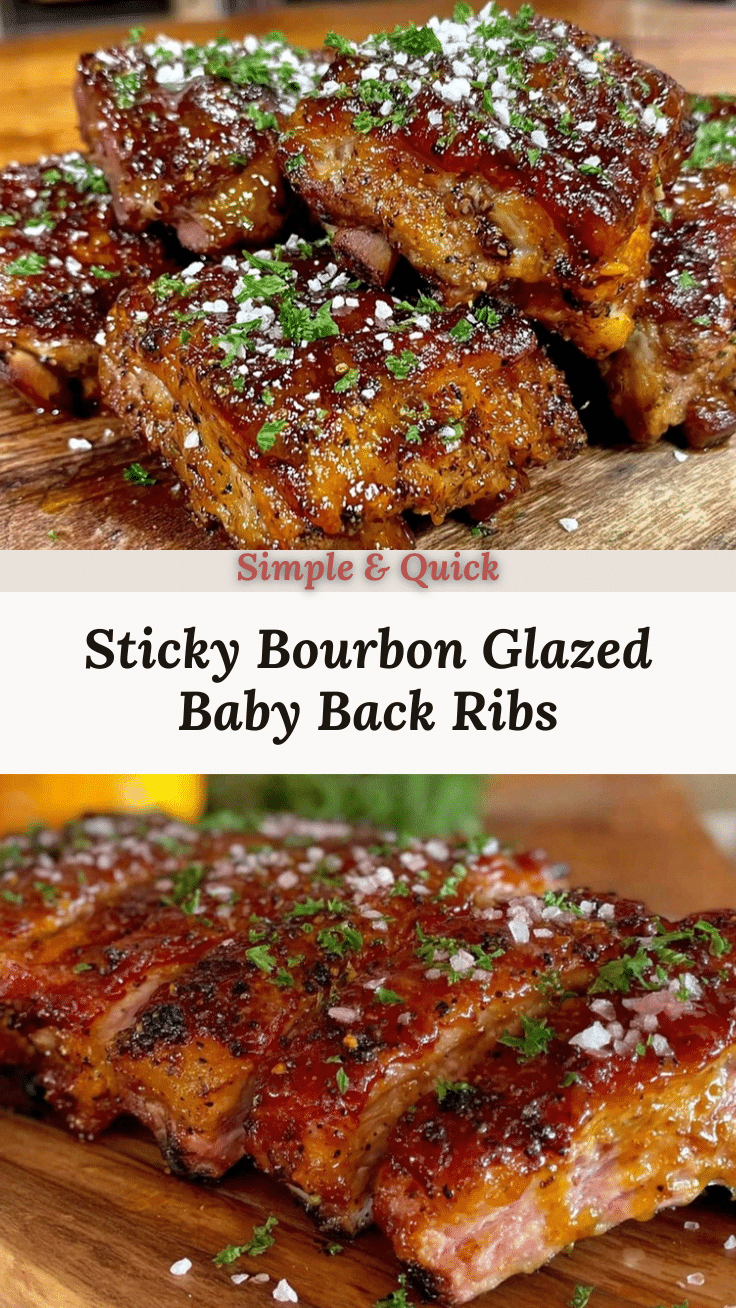 bourbon glazed baby back ribs recipe