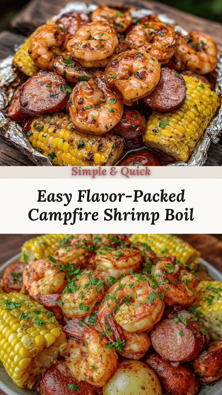 campfire foil packet shrimp boil recipe