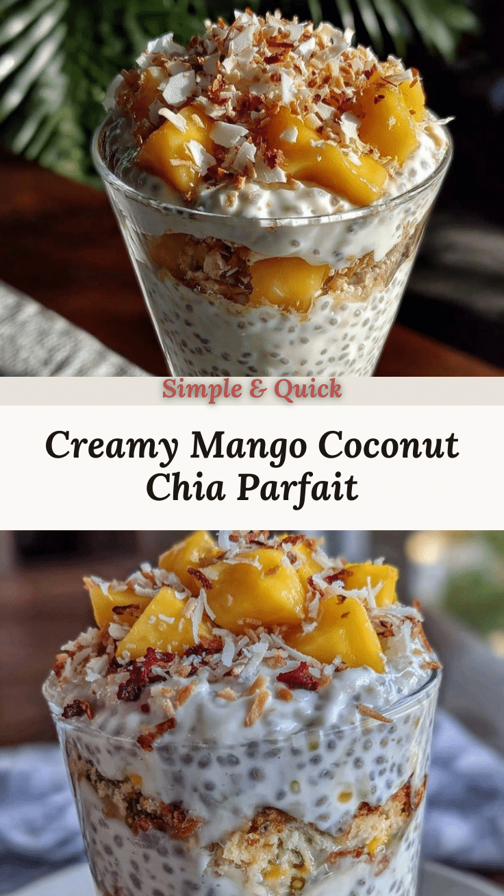chia seed pudding parfait recipe
