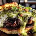 chimichurri smash burgers - featured image