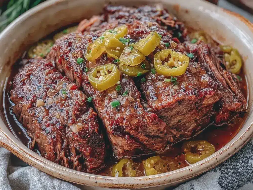 Cozy Crockpot Mississippi Pot Roast - featured image