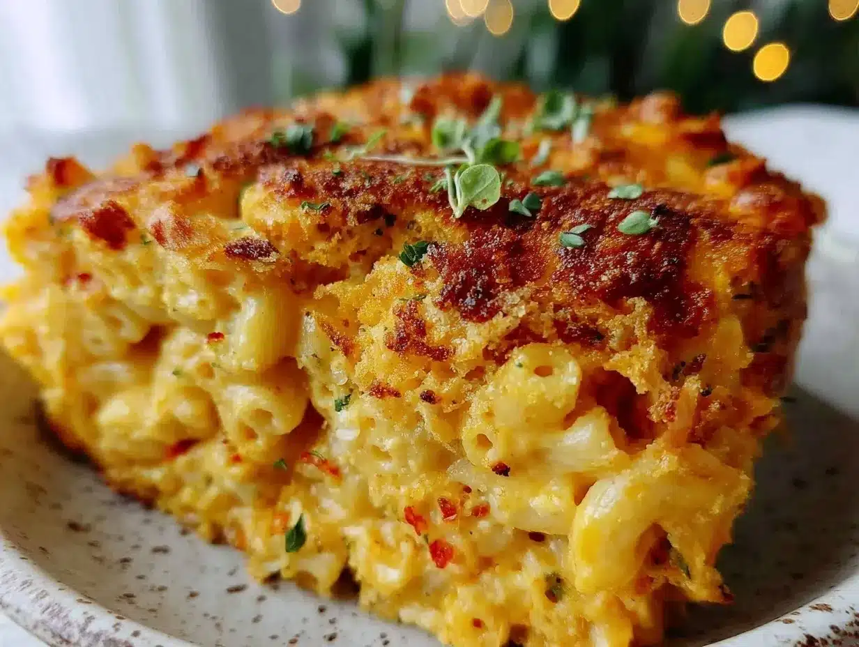 creamy chipotle mac and cheese casserole preparation steps