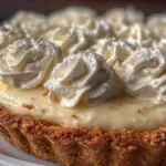 creamy lemonade pie - featured image
