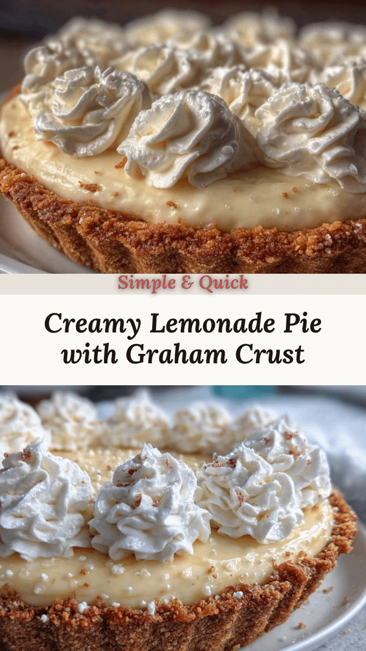 creamy lemonade pie recipe