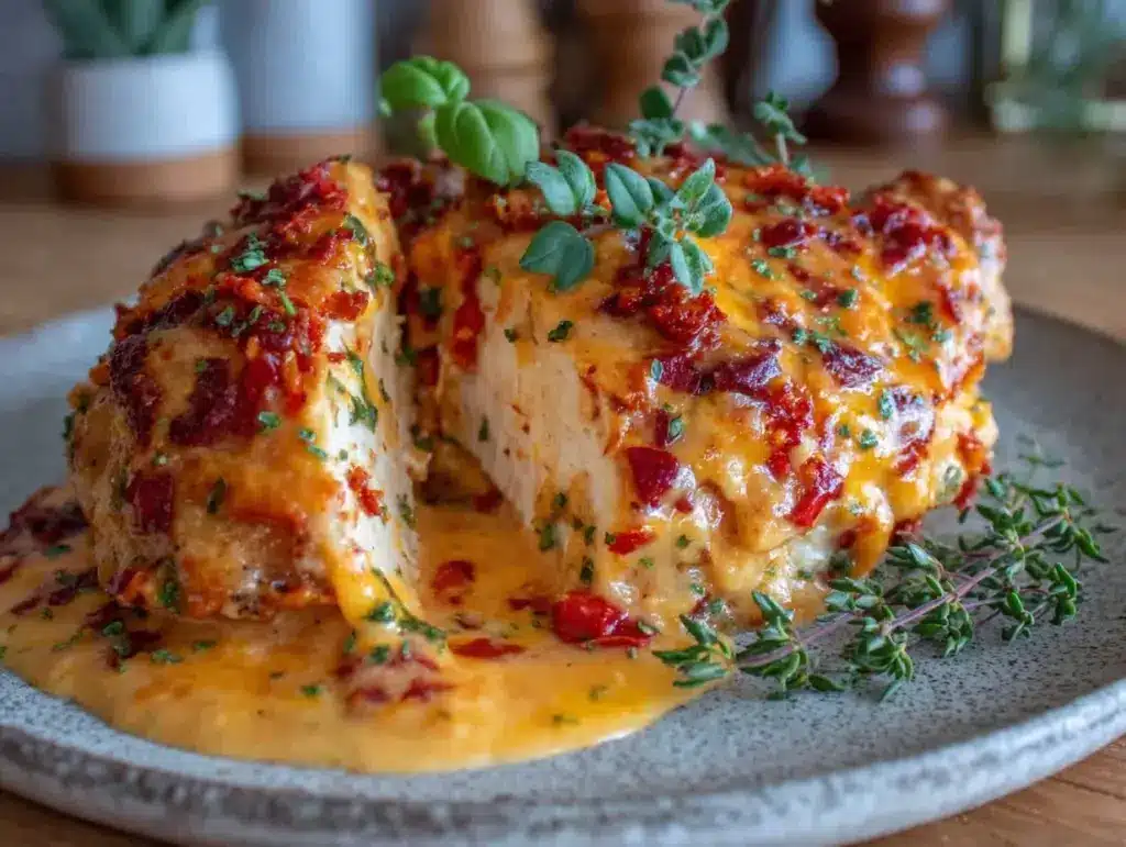 creamy marry me chicken - featured image