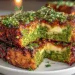 creamy matcha crème brûlée french toast bake - featured image
