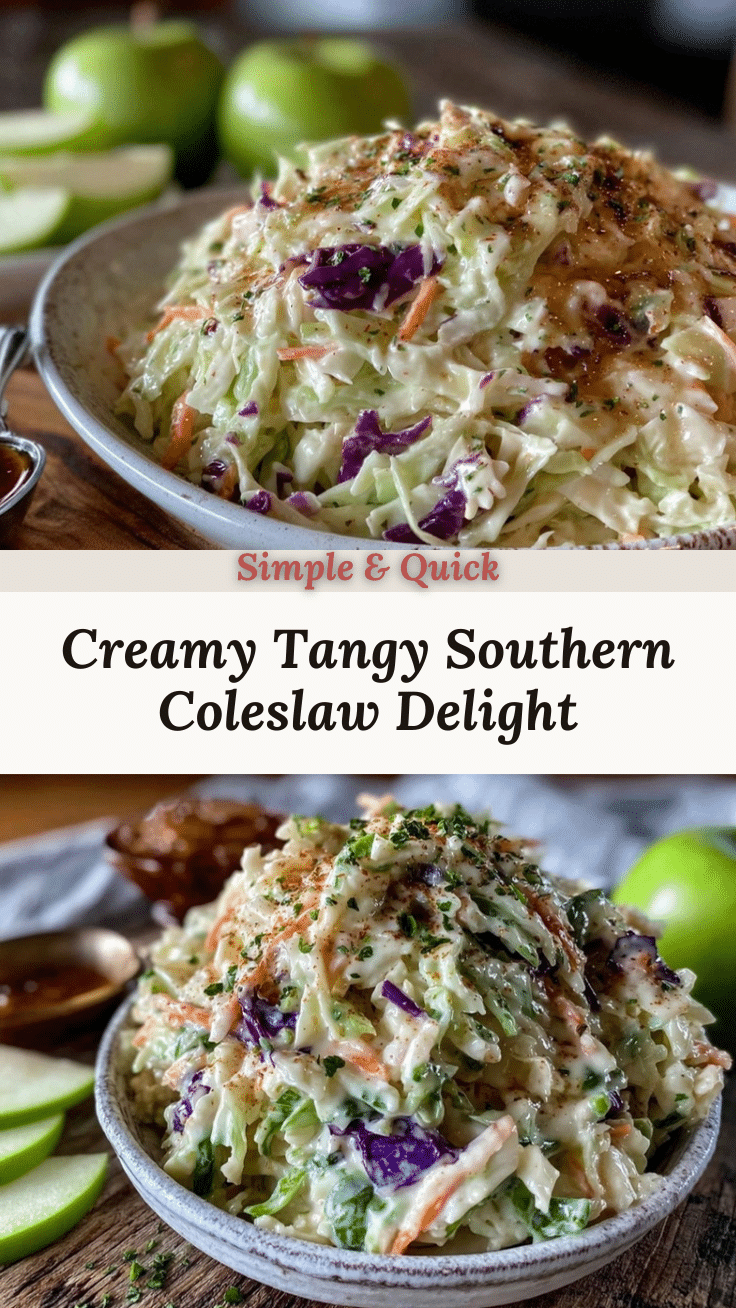 creamy southern coleslaw recipe