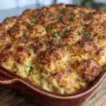 creamy squash casserole - featured image