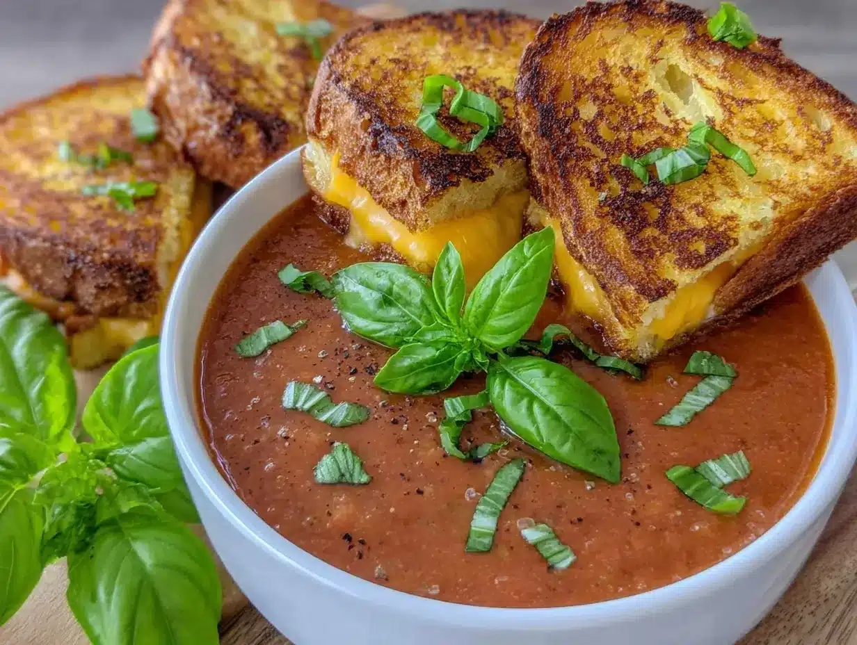 creamy tomato basil soup preparation steps
