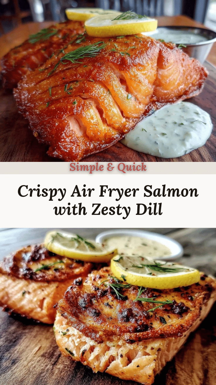 crispy air fryer salmon recipe