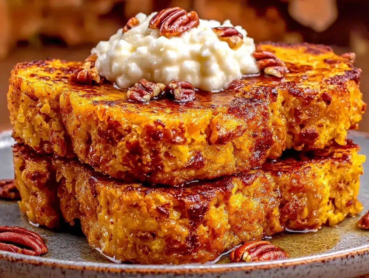 Crispy Banana Bread French Toast preparation steps