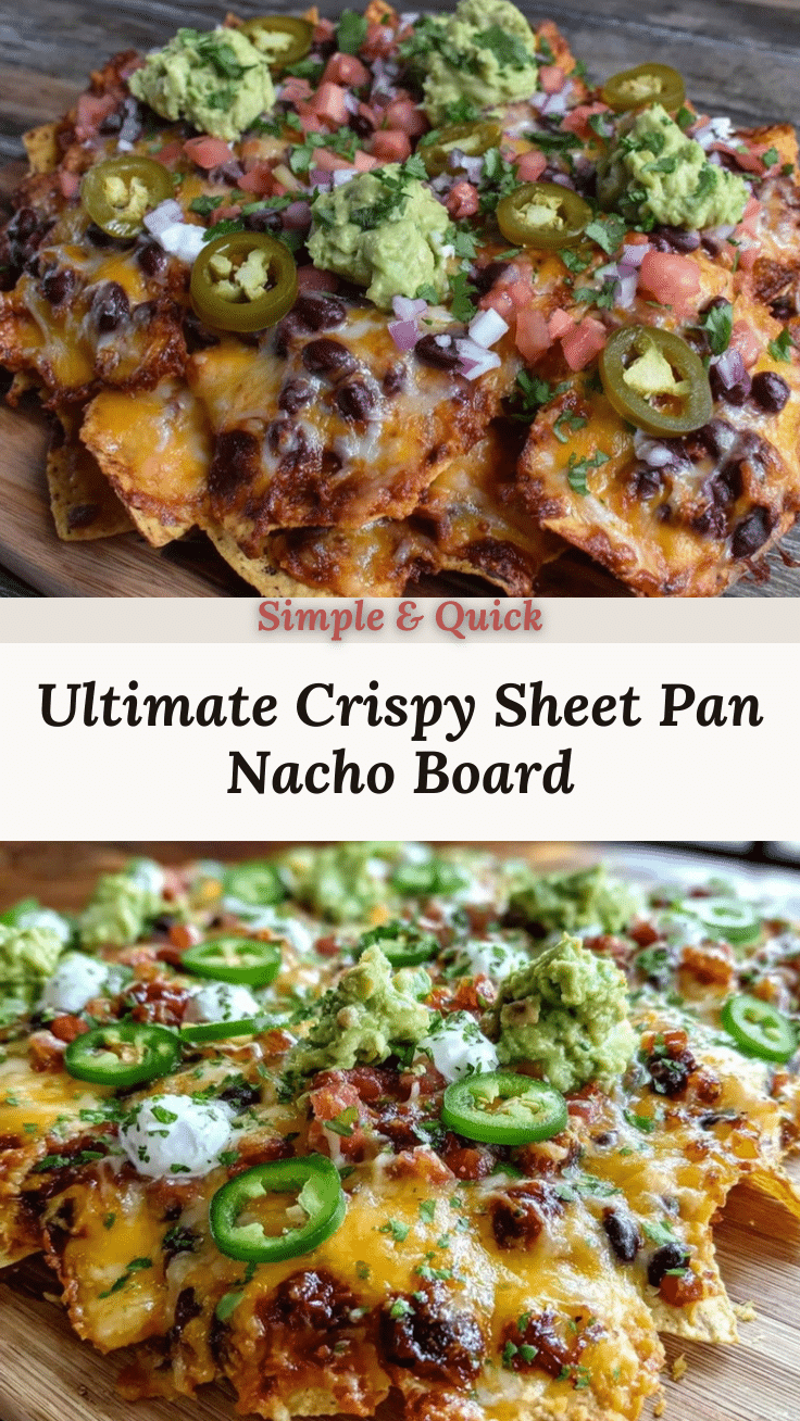 crispy sheet pan nacho board recipe