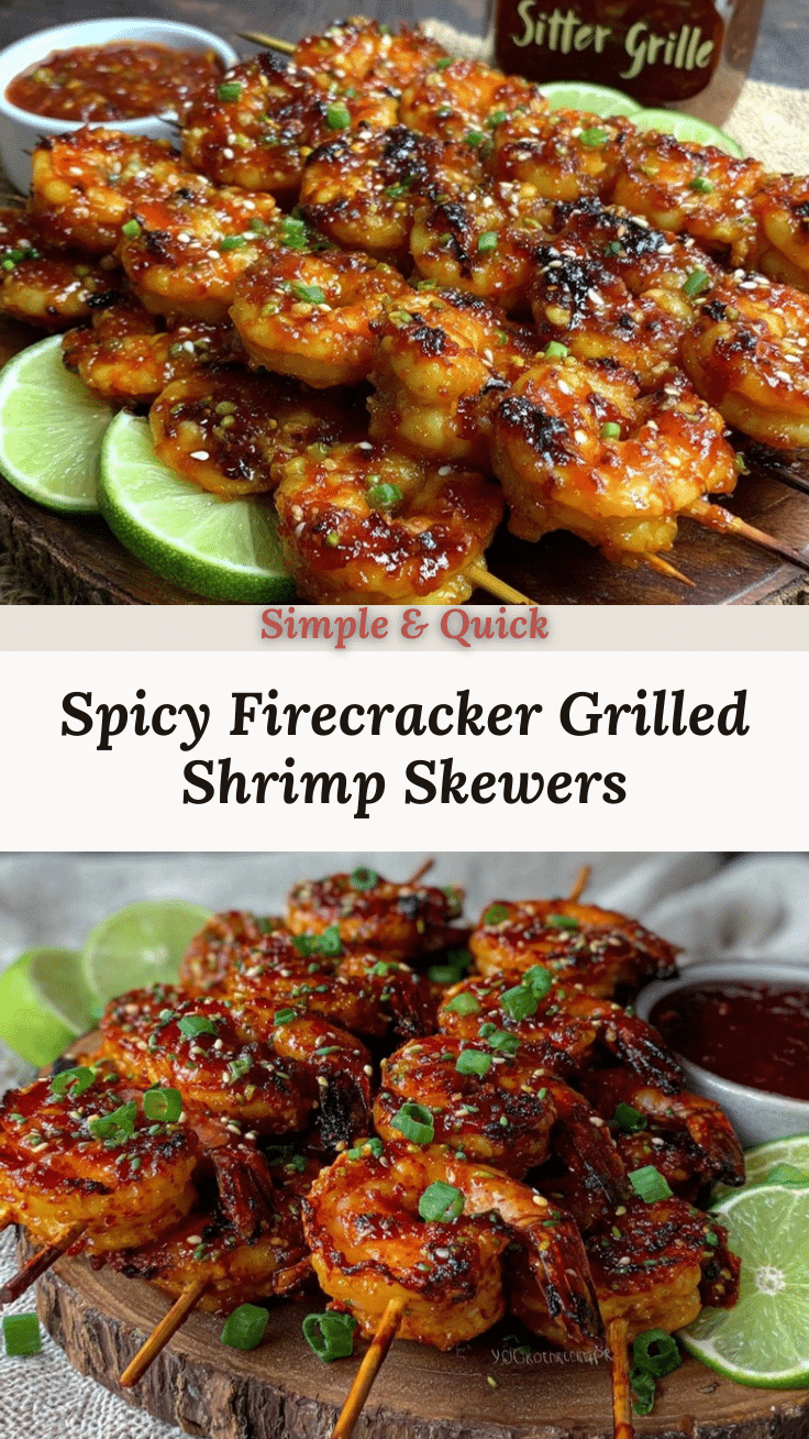 firecracker grilled shrimp skewers recipe