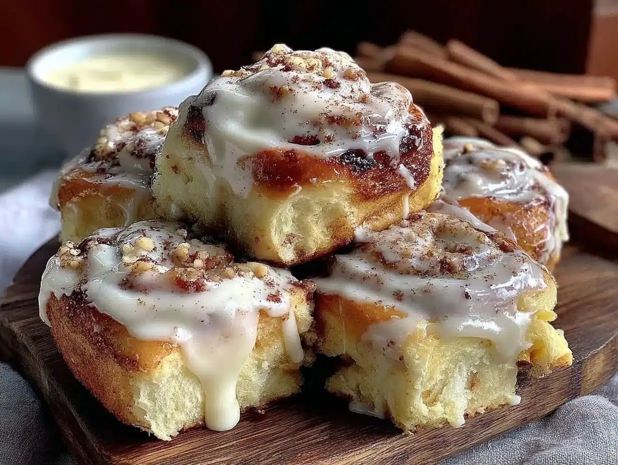 fluffy sourdough cinnamon rolls preparation steps