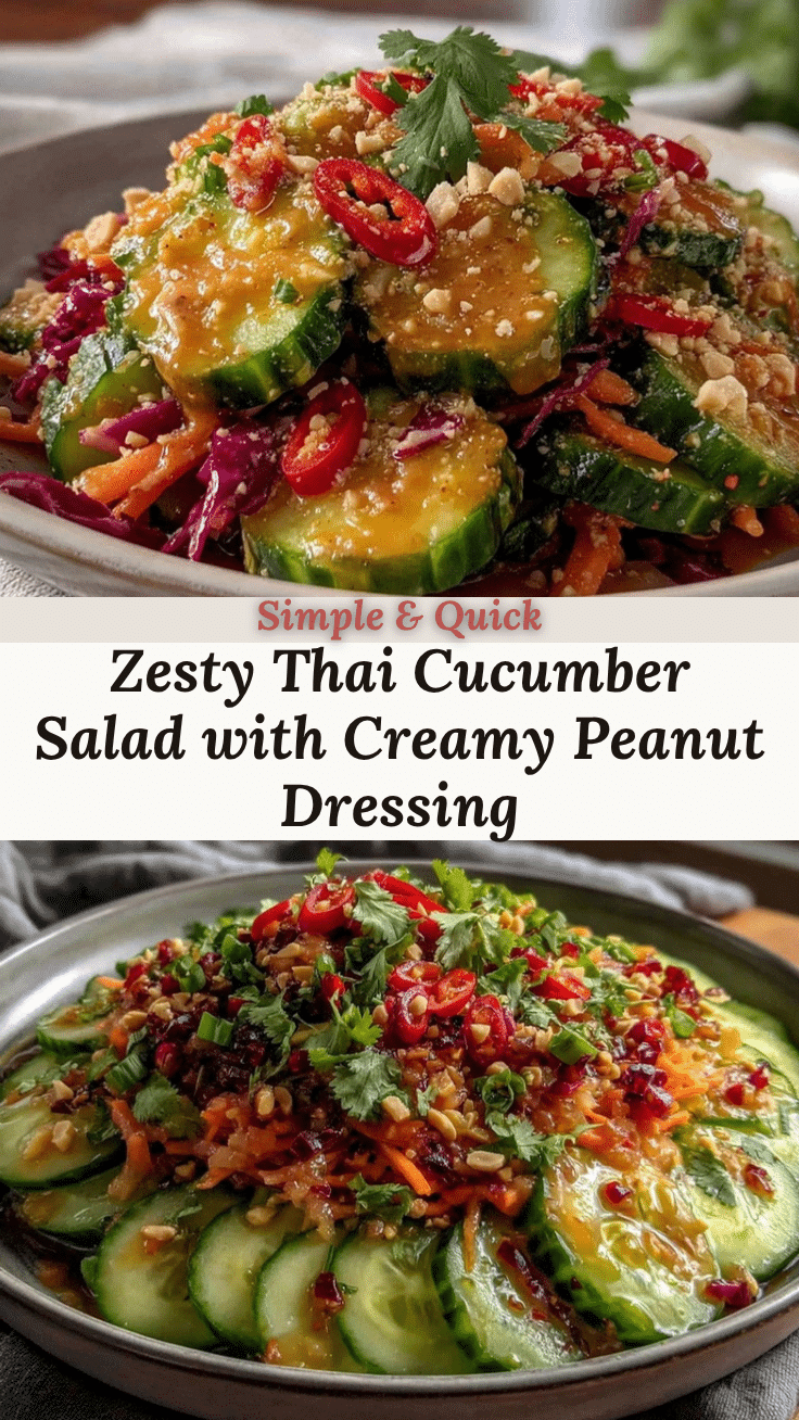 fresh thai cucumber salad recipe