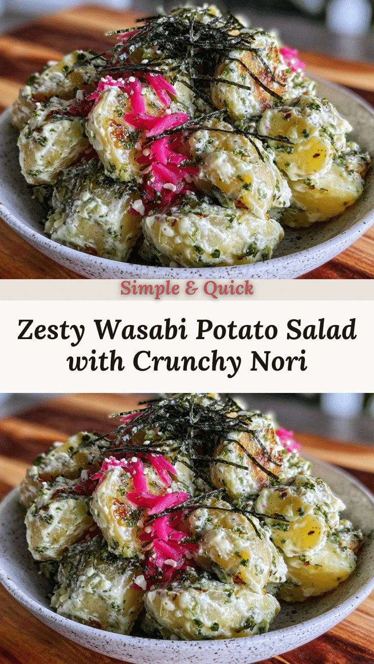 fresh wasabi potato salad recipe
