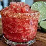 frozen watermelon margarita - featured image