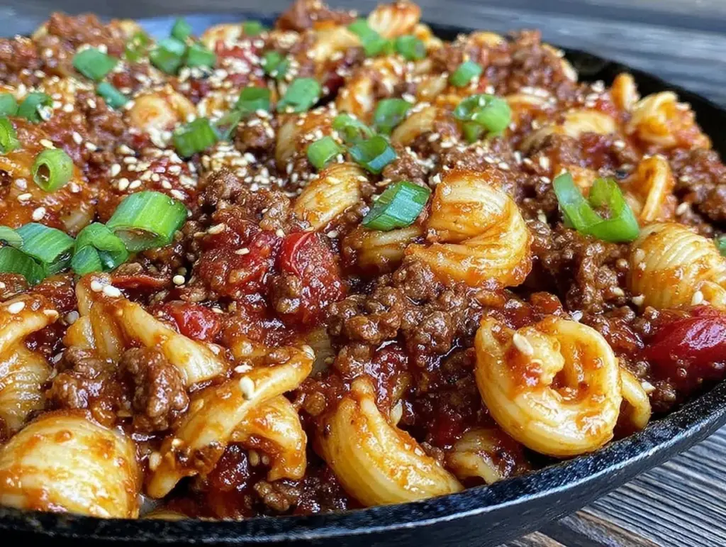gochujang bolognese recipe - featured image